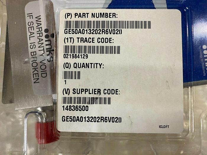 Used MKS MFC GE50A013202R6V020 MASS FLOW METER