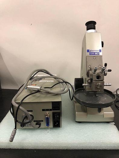 Used ATAGO DR-M2/1550 ABBE REFRACTOMETER WITH LIGHTSOURCE