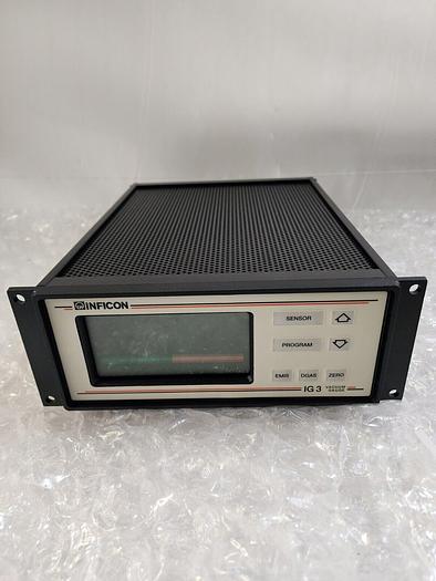 Used INFICON IG3 VACUUM GAUGE