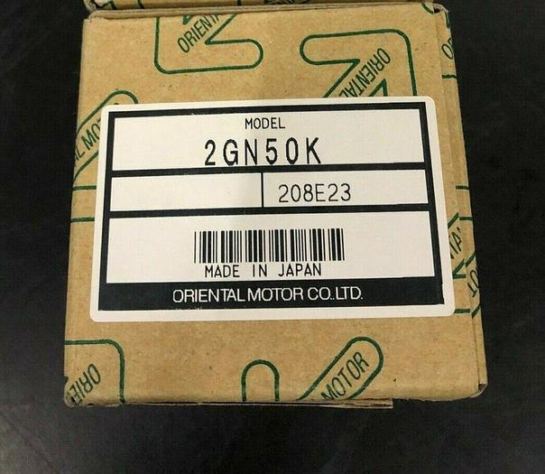 ORIENTAL MOTOR CO. LTD 2GN50K