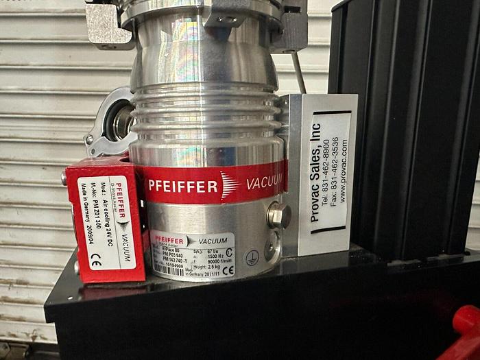 Used PFEIFFER VACUUM PUMP EDWARD GAUGE CONTOLLER , PFEIFFER VACUUM DCU