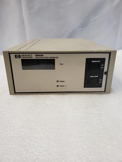 Used HEWLETT PACKARD 59822B IONIZATION GAUGE CONTROLLER