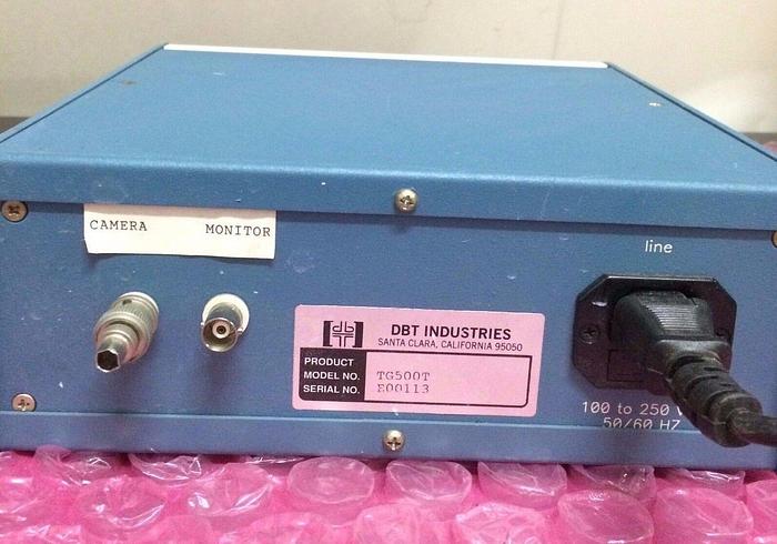 Used DBT TARGET GENERATOR TG500T Camera monitor.