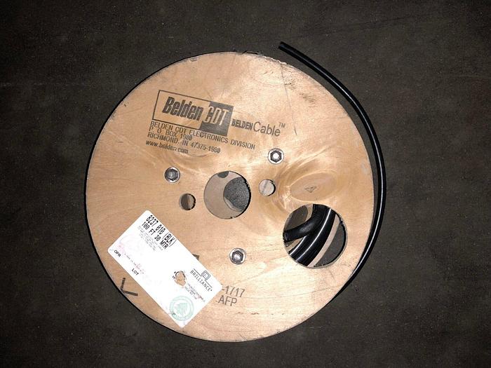 Used BELDEN CABLE 8237 010 BLK