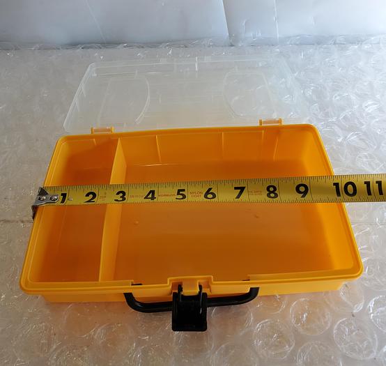 Used YINRUN 10IN. X 3IN. STORAGE BOX