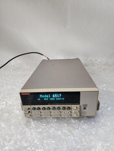 Used KEITHLEY 6517 ELECTROMETER-HIGH RESISTANCE SYSTEM