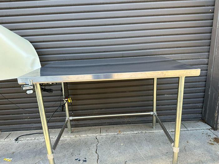 Used NSF Stainless Steel Workbench - 30" x 48"