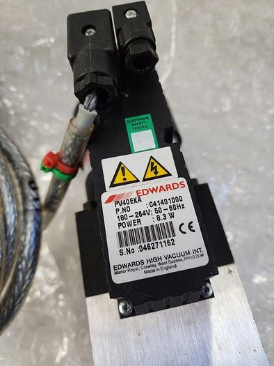 Used EDWARDS PV40EKA , C41401000 SOLENOID VACUUM VALVE