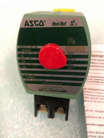 ASCO REBUILT KIT NO 304354 OFKF8262H208