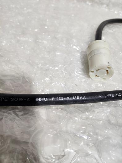 Used P-123-70 MSHA ELECTRICA POWER CORD 48IN