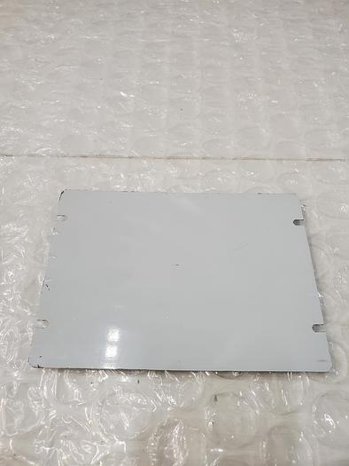 Used Hammond Manufacturing 1434-12 cover plate .040 aluminum