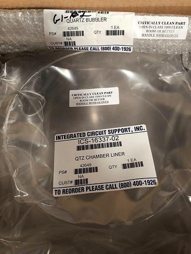 ICS-16337-02 QTZ CHAMBER LINER