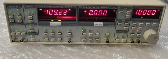 Used STANFORD RESEARCH INSTRUMENTS SR830 DSP LOCK-IN AMPLIFIER