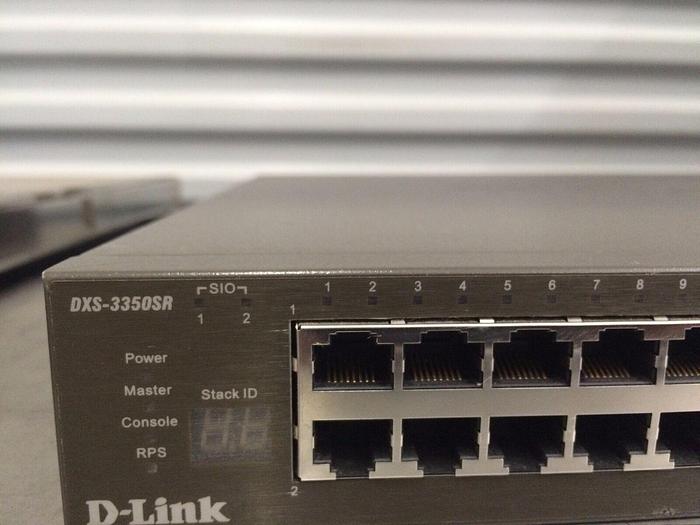 Used D-LINK DXS3350SR REDUNDANT POWER SUPPLLY
