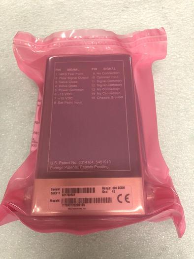 MKS 1179A01322CR1BV 200 SCCM GAS N2 MASS FLO