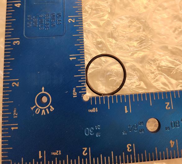 Used SILICON O RINGS 70 BUNA SIZE 021