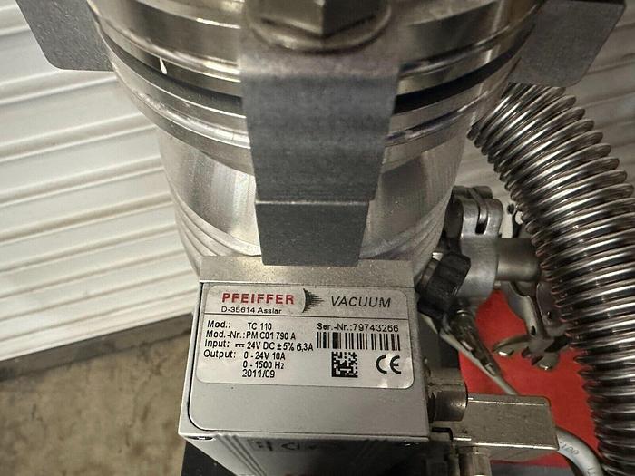 Used PFEIFFER VACUUM PUMP EDWARD GAUGE CONTOLLER , PFEIFFER VACUUM DCU