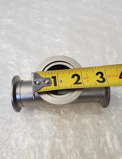 Used ISO-KF FLANGE TEE FITTING