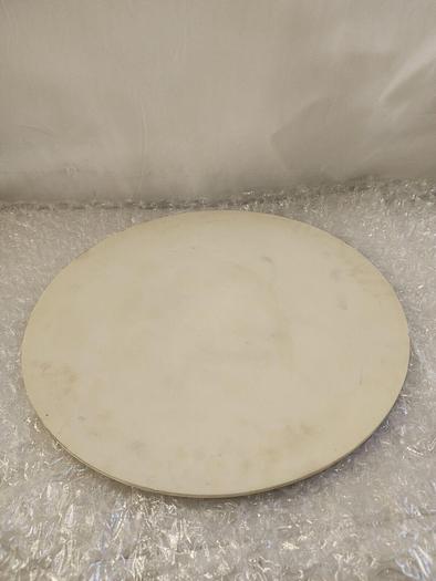 Used COORS CERAMICS 583283 CERAMIC PLATE 18.720 OD X 0.250