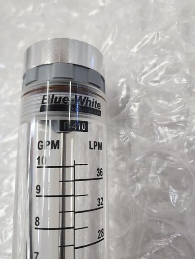 BLUE-WHITE F-40750L FLOWMETER
