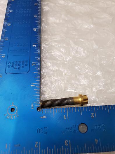 Used DUNIWAY SFBN-24-225 SILVER-PLATED 12 POINT BOLTS (PACK OF 18)