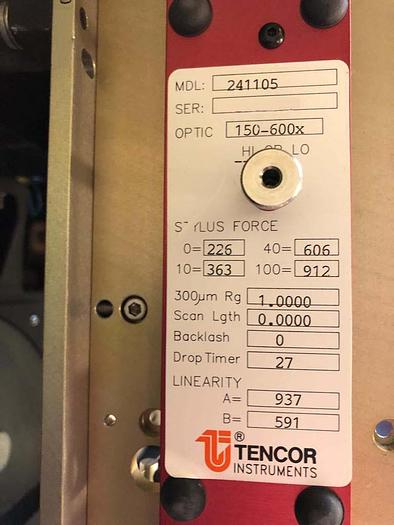 Used KLA TENCOR P10