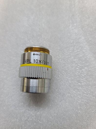 Used LEITZ NPL 10X-0.20 OBJECTIVE