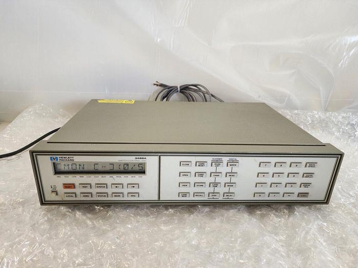 Used HEWLETT PACKARD 3488A SWITCH - CONTROL UNIT