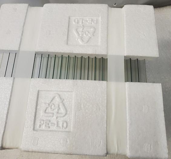 Used NIPPON ELECTRIC GLASS MATERIAL DISPLAYS OA-10G  GLASS SIZE 152.4-7 1830A POL