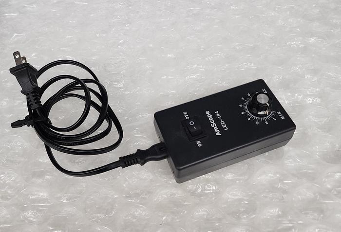 Used AmScope LED-144 Microscope Ring Light Adapter