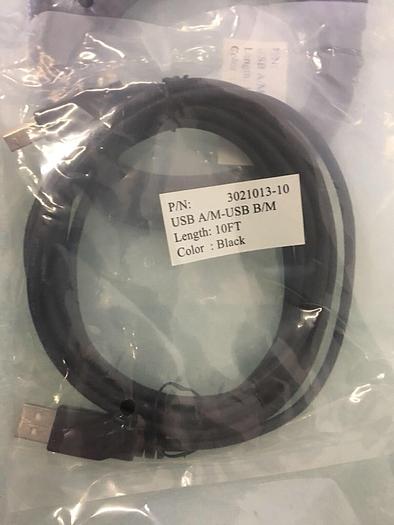 Used USSB A-M USB B-M 3021013-10 QTY 2 10 FT