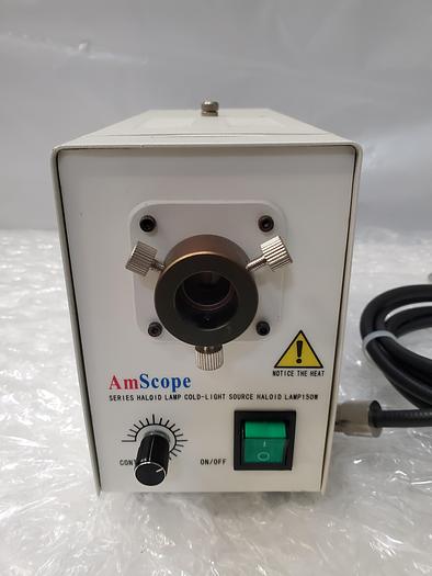 Used AMSCOPE HL-250-A HALOID LAMP