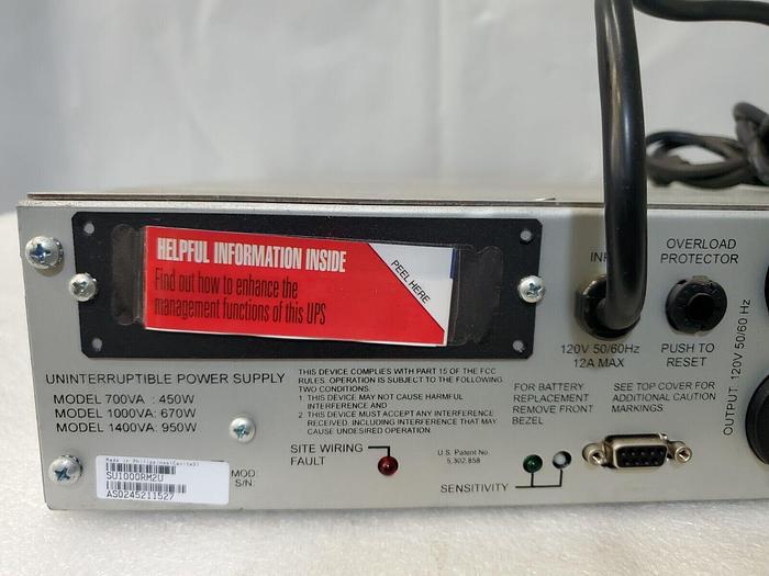 Used APC SMART-UPS 1000