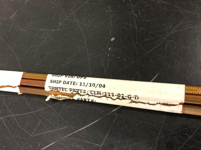 Used SAMTEC CLM11102GD CONNECTOR