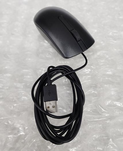 Used DELL 009NK2 BLACK WIRED MOUSE