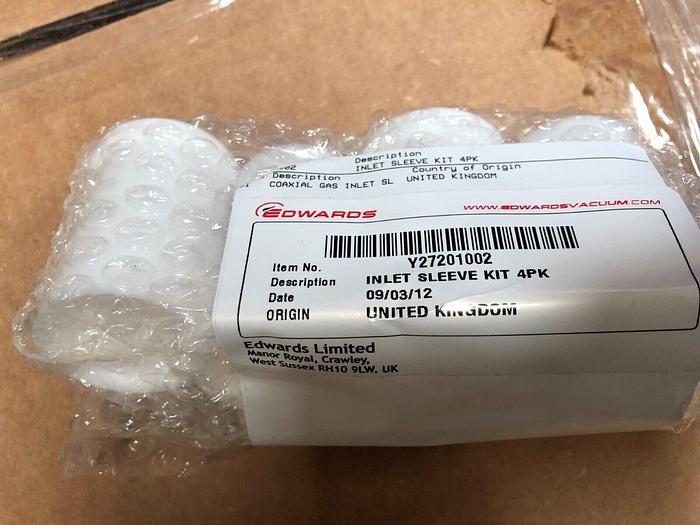 EDWARDS Y27201002 INLET SLEEVE KIT QTY 4