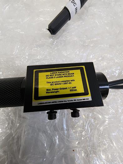 Used laser radiation class 2