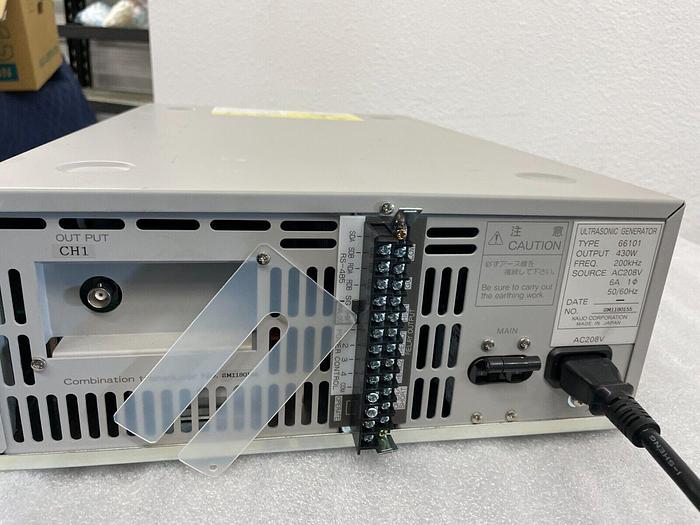 Used Kaijo Midsonic 200 430w 200kHz 208V Digital Ultrasonic Generator 66101