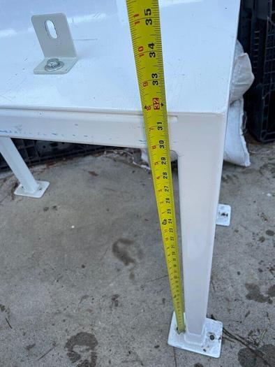 Used BOC EDWARDS CLEANROOM PUMP STAND WITH EARTHQUAKE BRACKETS