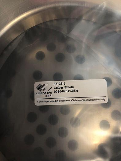 Used AMAT LOWER SHIELD 0020-87011-05.9