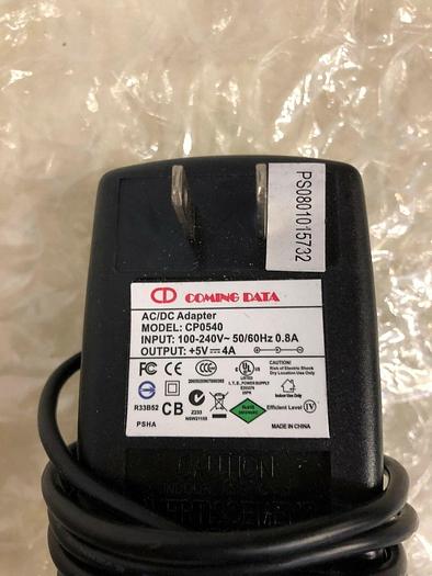 Used COMING DATA AC-DC ADAPTER CP0540 QTY 2