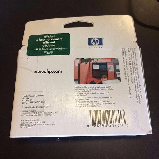 Used HP 10 INK COLOR MAGENTA 8ML  LOT OF 2