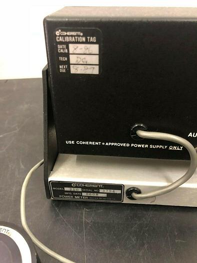 Used COHERENT 210 POWER METER 210 Laser Power Meter Sensor Head