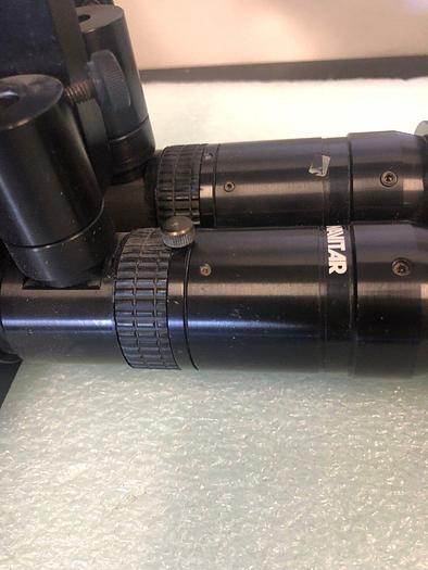 Used NAVITAR/ MITUTOYO TV0908A0 Optical Inspections station.