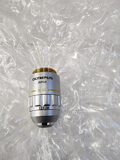 Used OLYMPUS MD PLAN 10 .25 F=180 OBJECTIVE