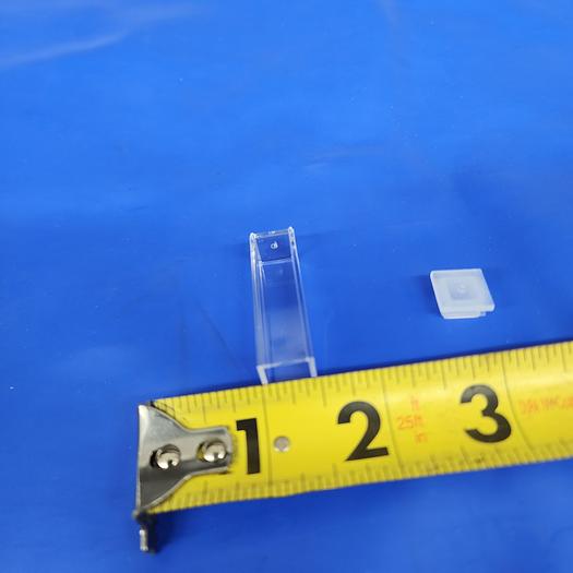 Used RECTANGULAR CUVETTES, PLASTIC FOR UV MEASUREMENTS SET OF 93 PCS