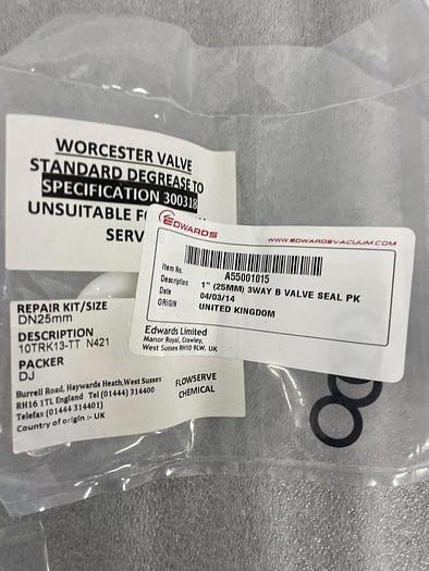 EDWARDS A5500105 1'' 25MM 3WAY VALVE SEAL