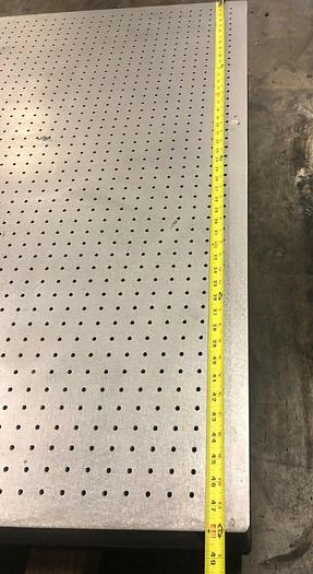 Used NEWPORT TECHNICAL SERIES LABORATORY TABLE TOP WITH ISOLATION LEGS