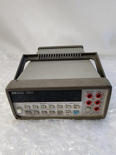Used HEWLETT PACKARD 34401A MULTIMETER