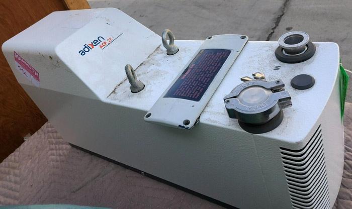 Used ADIXEN Model ACP28 DRY VACUUM PUMP